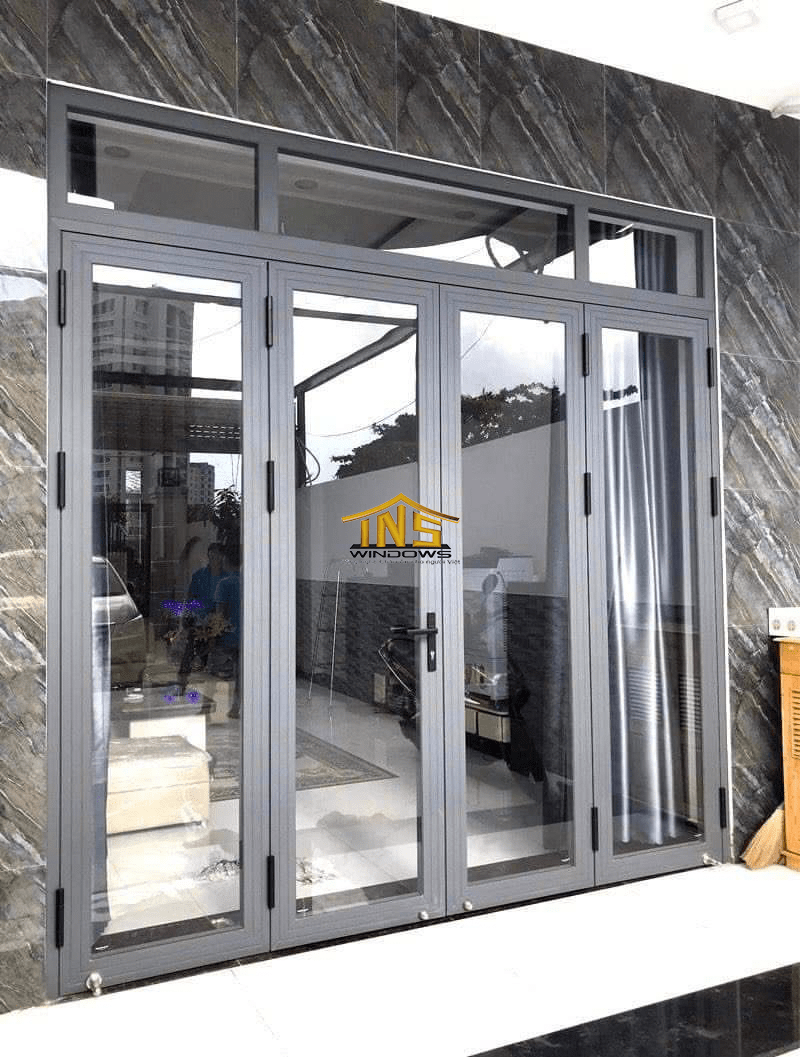 Mẫu cửa nhôm xingfa 10