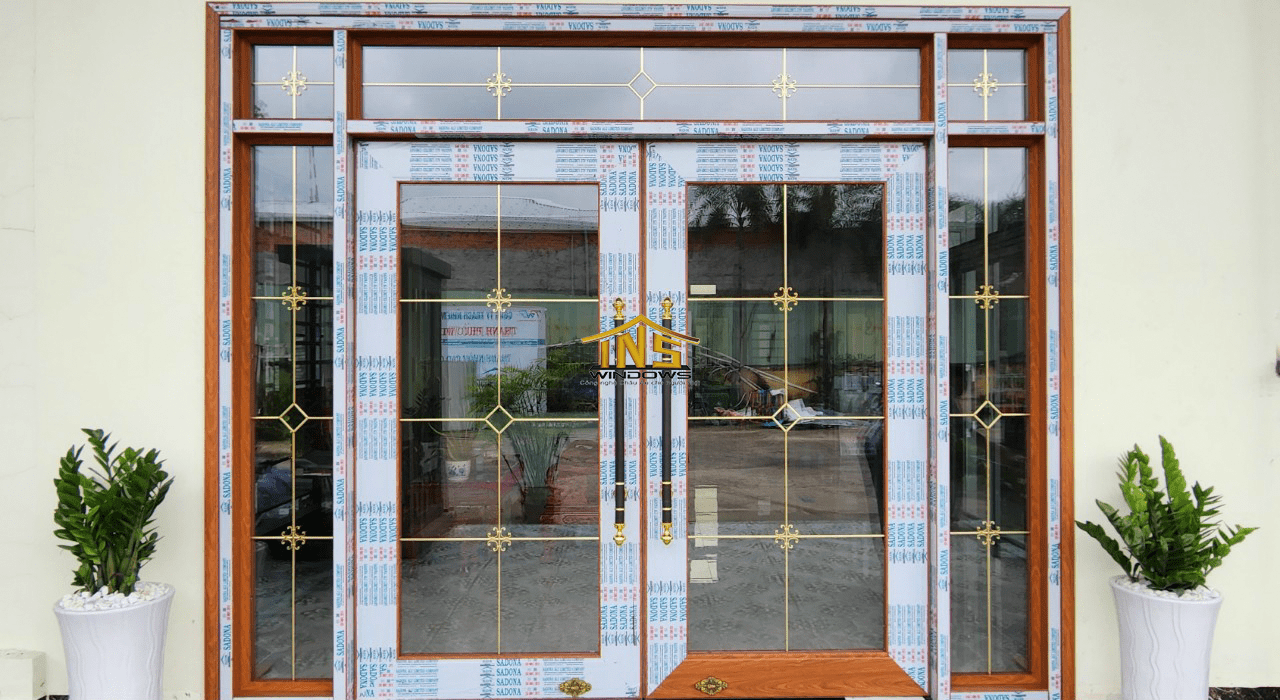 Mẫu cửa nhôm xingfa 11