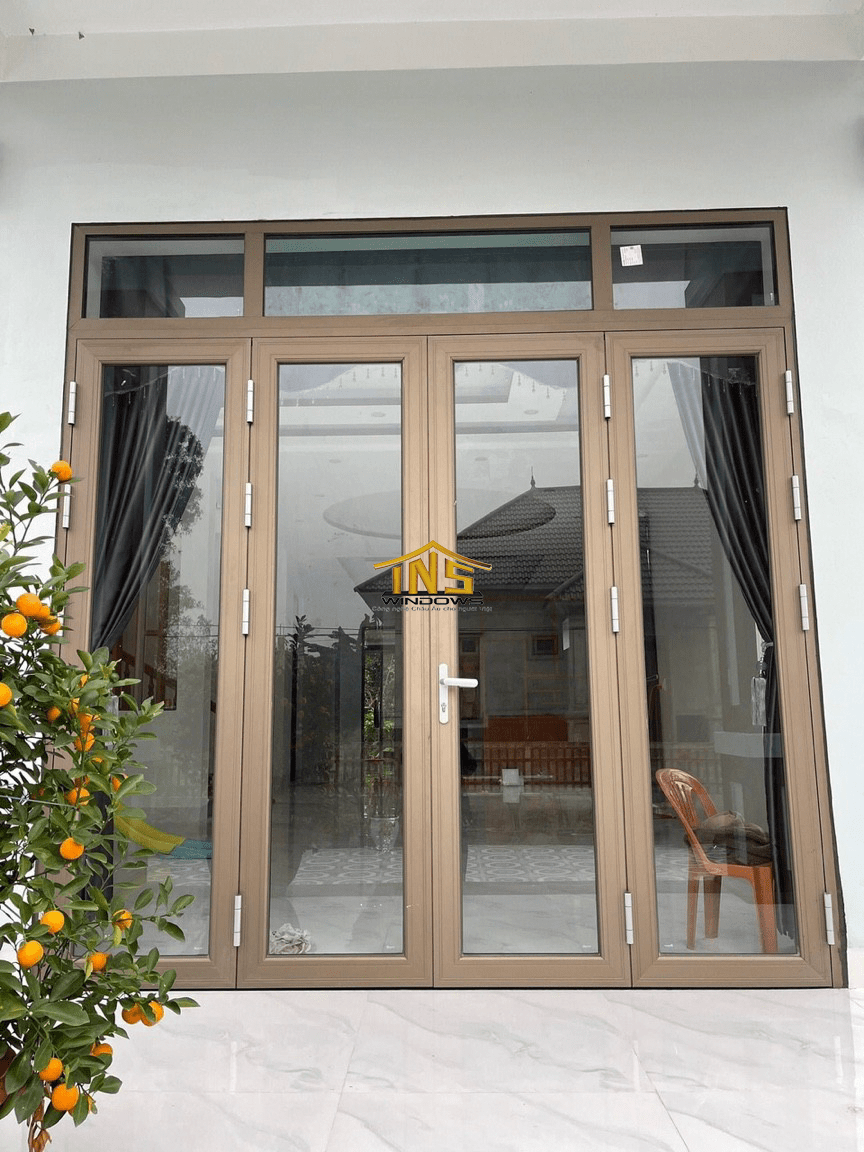 Mẫu cửa nhôm xingfa 4