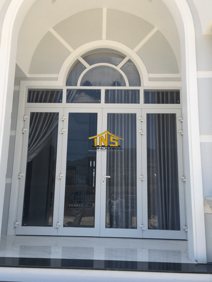 Mẫu cửa nhôm xingfa 8