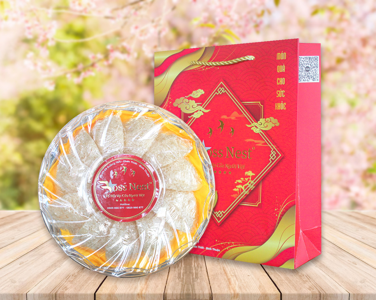 Yến tinh chế  nguyên tổ  loại 2 - 100gram